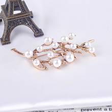 Этническая брошь модная винтажная золотистого цвета акриловый