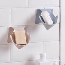 Пластиковый держатель для мыла настенный креативный Слив